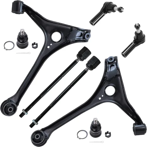 Vista 349 de Detroit Axle - Kit de brazos de control de extremo de 8 piezas para Toyota 2001-2003 Highlander 2002-2003 Camry Lexus ES300, 2 conjuntos de brazos