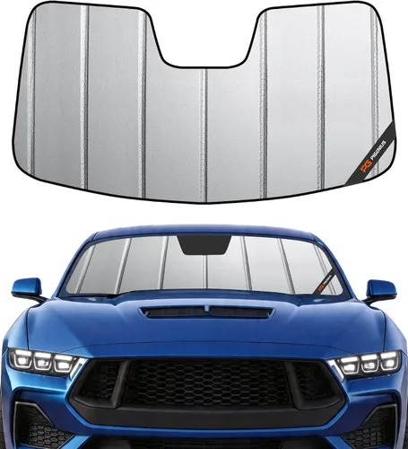 Vista 11 de Pigenius Parasol de parabrisas para Ford Mustang Coupe 2005-2009 - Salvaguarda