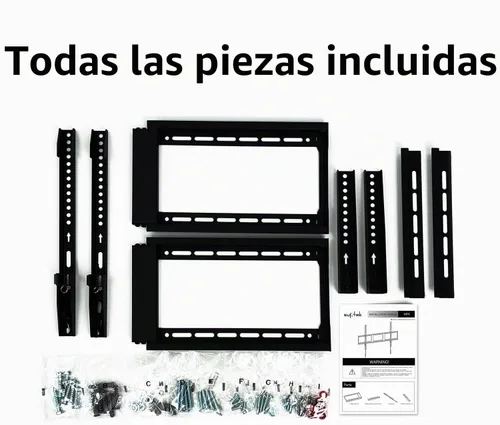Vista 9 de Suptek - Soporte de pared fijo resistente para televisores de 43 a 100