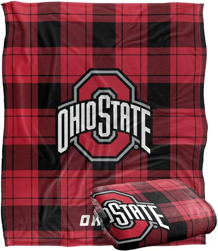Vista 146 de LOGOVISION St John's University Campus Plaid Spirit Silky Touch Manta súper suave 36 x 58 pulgadas