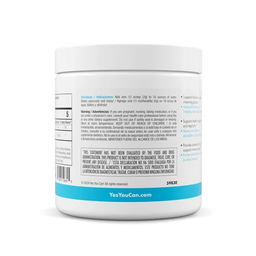 Vista 8 de Yes You Can! Mezcla de bebida en polvo de aloe vera, refuerzo de hidratación infundido con extracto de aloe vera orgánico puro, deliciosos sabores