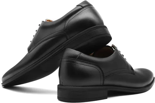 Vista 5 de RITIZEN Zapatos de vestir clásicos Oxford con cordones para hombre