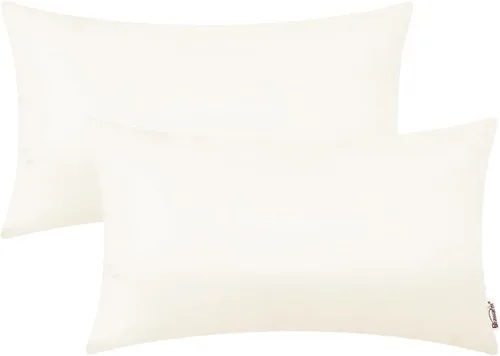 Vista 10 de BRAWARM Fundas de almohada de cuero sintético de 16 x 16 pulgadas - Juego de 2 fundas de almohada de cuero negro, fundas de almohada de cuero teñido