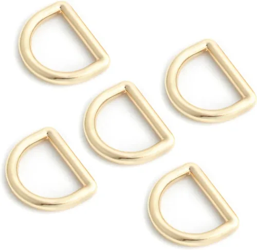 Vista 20 de Ganchos giratorios de metal con anillos en D y hebillas deslizantes para bolso arcoíris Tri-Glides..
