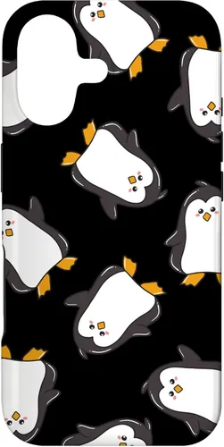 Vista 32 de Carcasa para iPhone 11, diseño de pingüinos