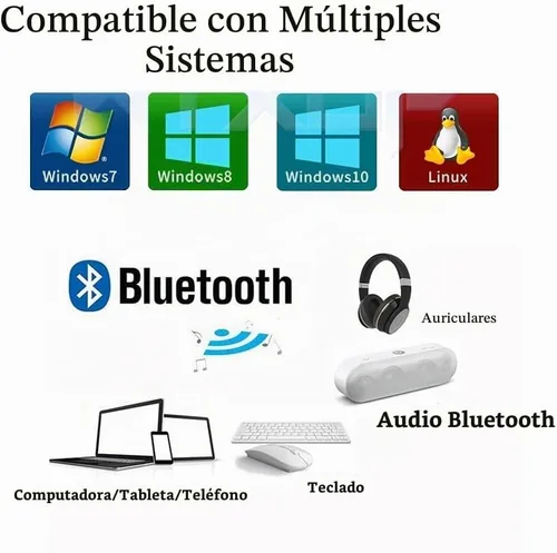 Vista 3 de MQUPIN Tarjeta inalámbrica de doble banda, Intel 7260.HMW de doble banda, adaptador de red AC 7260+Bluetooth 4.0 USO para Intel AC Half Mini Pcie