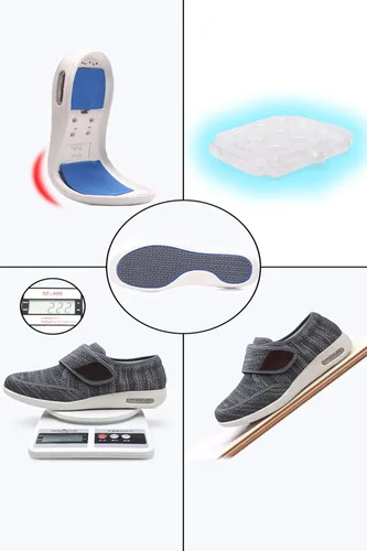 Vista 3 de ZUMEIJIA Zapatos deportivos ajustables para hombre para diabetes que añaden fertilizante para ensanchar la hinchazón de los pies zapatos