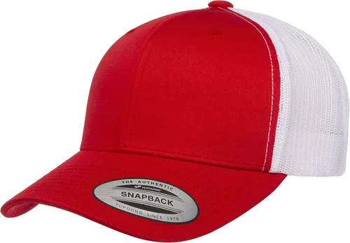 Vista 31 de Yupoong Gorra de camionero retro Multicam de Yp Classics Alpine/Blanco
