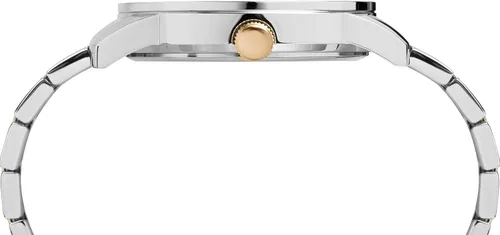 Vista 2 de Timex - Reloj analógico para hombre, acero inoxidable, 1.614in