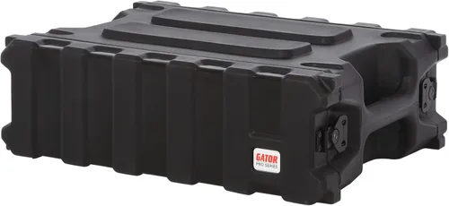 Vista 26 de Maletín Gator Cases con espacio para estantes y con moldeado rotatorio (Pro Series), Negro