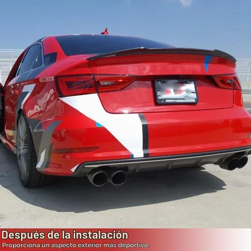 Vista 2 de JCSPORTLINE alerón trasero de fibra de carbono