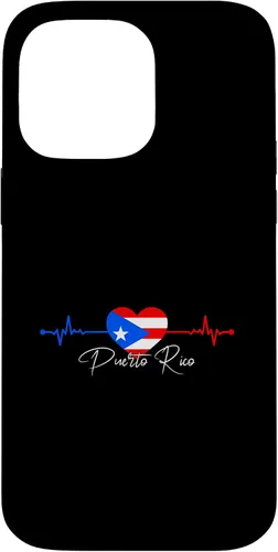 Vista 21 de Puerto Rico Boricua Heartbeat - Carcasa para iPhone 17