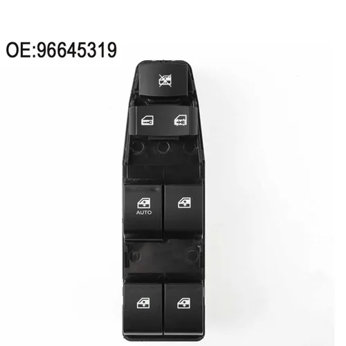 Vista 2 de NIKLE Interruptor de ventana para Chevrolet Epica 2007-2013, 96645319 Interruptor de ventana delantero izquierdo
