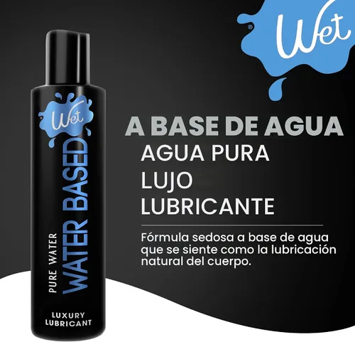 Vista 2 de Wet Paquete múltiple de lubricante personal (1 onza líquida (paquete de 3))