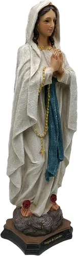 Vista 2 de Gigi's Classy Kids Figura de estatua de Nuestra Señora de Lourdes de 16 pulgadas Estatua Imagen Virgen de Lourdes Regalo religioso