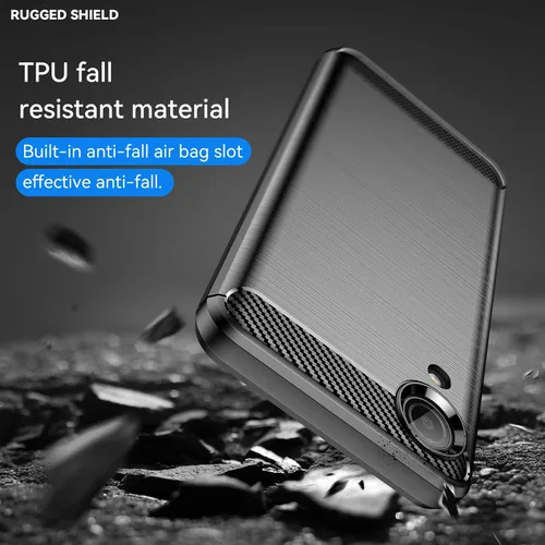 Vista 6 de M MAIKEZI Funda Samsung A03 Core, funda para Galaxy A03 Core, con protector de pantalla HD, absorción de golpes flexible de TPU parachoques de goma