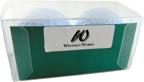 Vista 2 de Westmon Works Juego de 2 pelotas de golf de 40 cumpleaños para golfistas