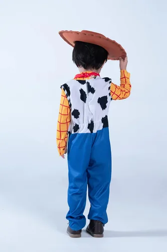 Vista 8 de Disney Toy Story - Disfraz clásico de Woody para niño pequeño