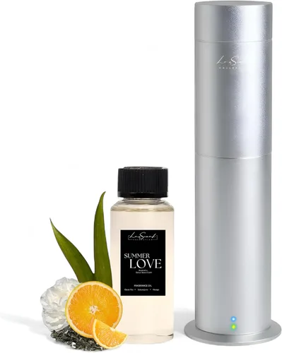 Vista 23 de Kit Inicial de Difusor de Aroma para Hasta 1000 Pies Cuadrados de Cobertura - 120ML de Aceite Esencial Sin Agua Incluido - Difusor de Aroma de Lujo