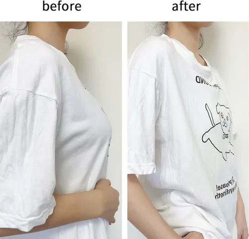 Vista 6 de ZWOT Trans Binder 6 Rows Clasp Chest Binder Tomboy FTM Binder Top Breast Binder Trans for Large Breasts Elastic Tank Top