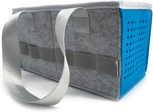 Vista 5 de Estuche de transporte CBDYWVR para caja Toniebox, estuche organizador de fieltro para Toniebox 2 juego de iniciación, regalos de Navidad