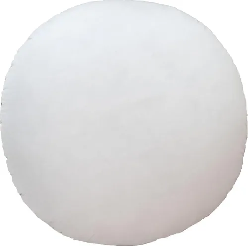 Vista 2 de MoonRest Relleno de Almohada Redonda Hipoalergénico de Poliéster Forma Relleno - Cubierta de Mezcla de Algodón %100 para Funda de Sofá, Almohada