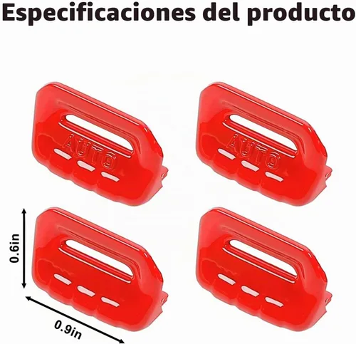 Vista 4 de RT-TCZ - Cubierta decorativa para interruptor de botón de ventana de consola central, accesorios interiores compatibles con Jeep Wrangler JL JLU