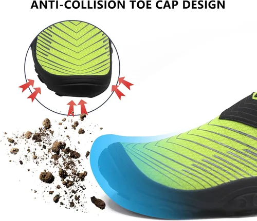 Vista 3 de North Bund Zapatos de agua para hombre y mujer, secado rápido, para playa, kayak, piscina, calcetines acuáticos, surf, escalada, yoga