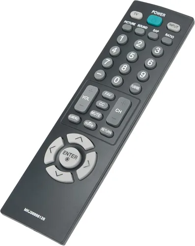 Vista 3 de MKJ36998126 Reemplazo remoto para LG TV 32LV2400 42LV4400 47LV4400 55LV4400 32LV2400-UA 47LV4400-UA 55LV4400-UA 42LV4400-UA 32LV24004UA 7LV440 0UA