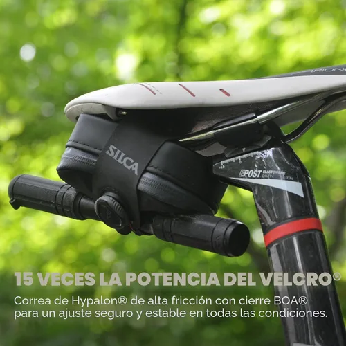 Vista 3 de SILCA Mattone Bolsa de sillín para bicicleta con cierre BOA - Estándar .5 L