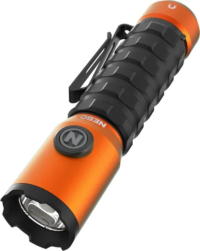 Vista 11 de NEBO Torchy linterna recargable de bolsillo 1,000 lúmenes, 5 modos de luz, base magnética y clip de acero, resistente al agua, linterna LED mini