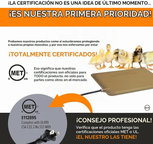 Vista 6 de K&H Pet Products Thermo-Peep tapete térmico, no aplica, Bronceado