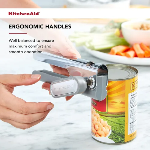 Vista 5 de KitchenAid No Mess - Abrelatas multifunción, talla única, color gris