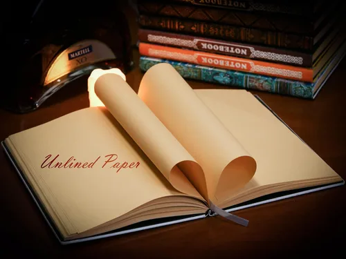 Vista 3 de Diario sin forro – Cuaderno de tapa dura con diseño de ciervo en relieve 3D, cuaderno de bocetos A5 con 2 marcadores, 8.4 x 5.7 pulgadas