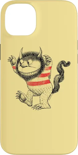 Vista 15 de Where The Wild Things are Line Art - Carcasa para iPhone 17