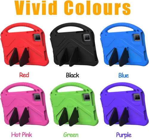 Vista 7 de Funda para tableta Revvl Tab 0.18 oz, funda protectora de espuma EVA para niños, cubierta protectora de mango para T-Mobile REVVL Tab 5G (2023)
