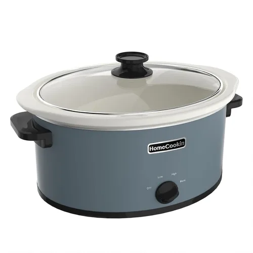 Vista 20 de HOMECOOKIN olla de cocción lenta programable de 6 cuartos de galón, electrodomésticos de cocina, pequeño electrodoméstico de cocina perfecto
