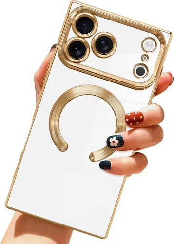 Vista 22 de LSL Estuche magnético para iPhone 13 Pro Max [Compatible con MagSafe], de TPU suave, para absorber golpes, antideslizante, antiarañazos, cubierta