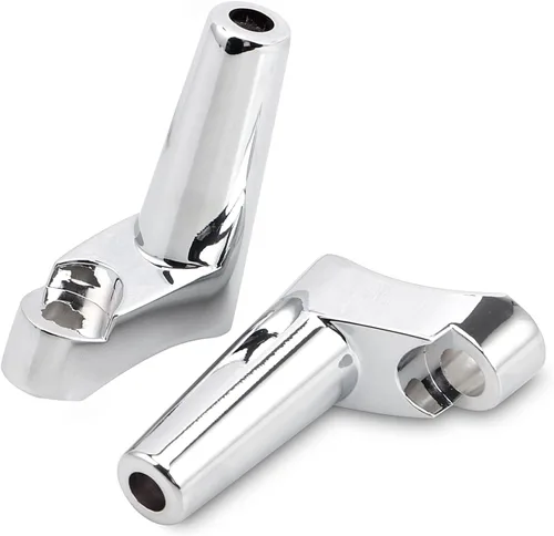 Vista 7 de Kit de reubicación de soportes de señal de giro delantero negro para Harley Sportster XL 883 1200 1988 y posteriores, Dyna 1991-2005