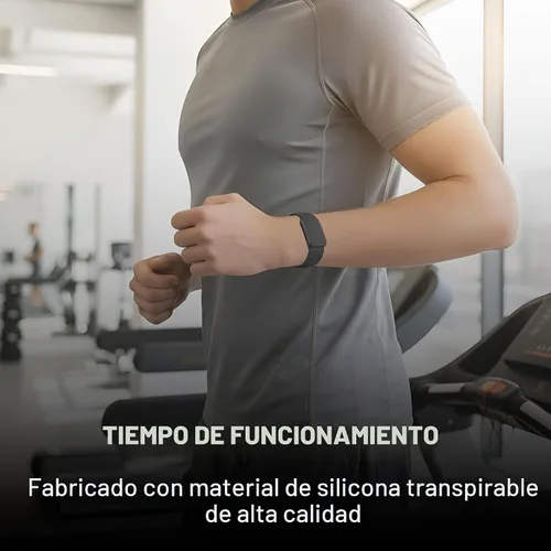 Vista 5 de DADO Whoop 5.0 Correa de silicona compatible – Banda ajustable inspirada en el deporte, correa de muñeca transpirable y ligera de repuesto para Todo