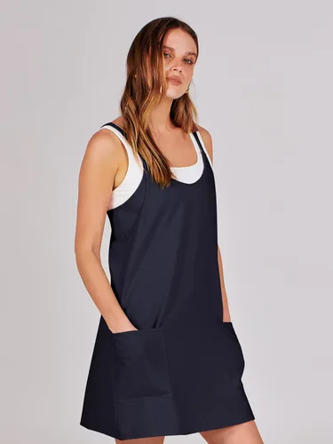Vista 8 de ANRABESS - Vestido deportivo para mujer, para verano, rómper para tenis, entrenamiento y deportes, minivestido enterizo, pantalones cortos