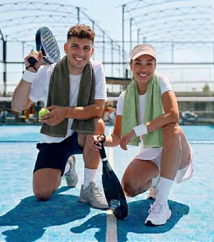 Vista 7 de NUKURA Toalla de sudor de gimnasio de 12 x 40 pulgadas, 450 GSM para entrenamiento al aire libre, correr, yoga, pickleball, padel, alta absorción