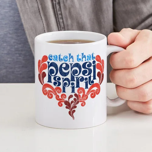 Vista 6 de CafePress Catch That Pepsi Spirit - Taza de café de cerámica (11.0 fl oz)