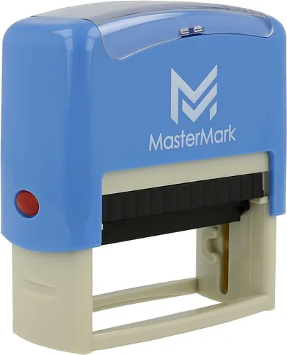 Vista 7 de MasterMark Sello personalizado - Sello autoentintado (pequeño/hasta 3 líneas)