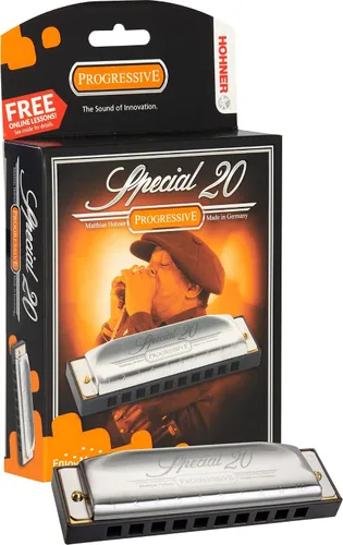 Vista 2 de Harmonica Hohner Inc. 560BX BF Special Twenty., Multi-Coloured