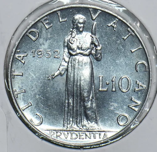 Vista 3 de Moneda de Colección Vaticano 1952 AH 1316 10 Lire 198607