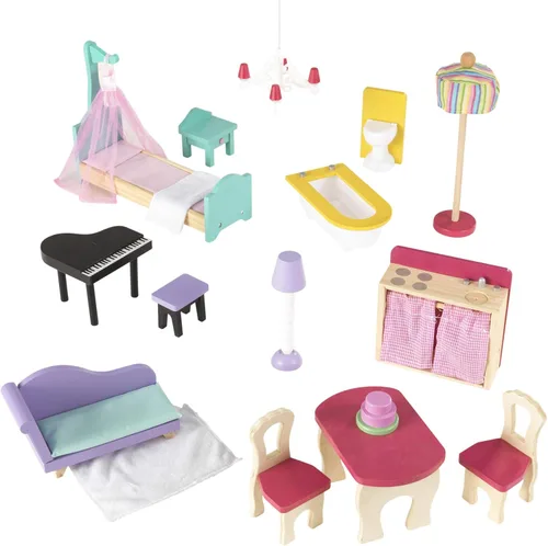 Vista 6 de Casa de muñecas con muebles KidKraft Annabelle