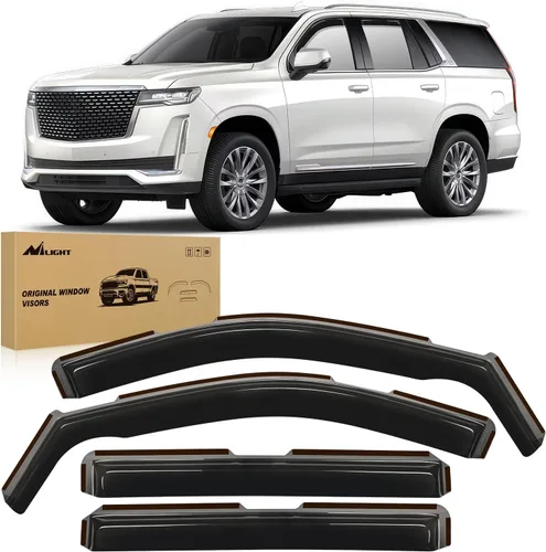 Vista 11 de Nilight Visor de Ventana Compatible con Chevy Silverado 1500/Avalanche 2007 2008 2009 2010 2011 2012 2013 GMC Sierra 1500/Silverado/Sierra