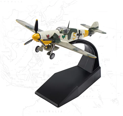 Vista 12 de B-17 Flying Fortress - Aviones fundidos a presión a escala 1/144, modelo de avión de metal pesado para coleccionista, entusiasta de la aviación