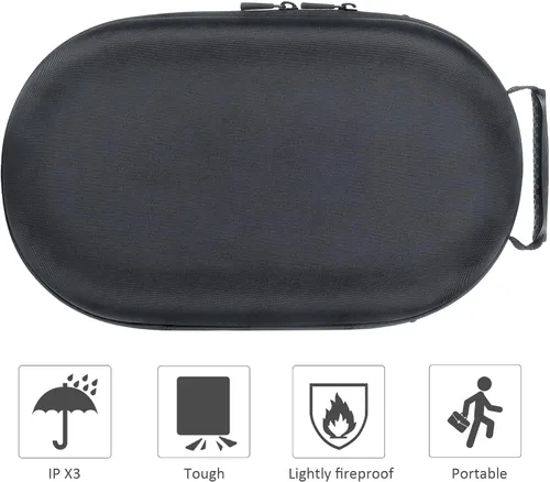 Vista 7 de co2CREA Hard Case Compatible with Meta Quest Pro Virtual Reality Headset
